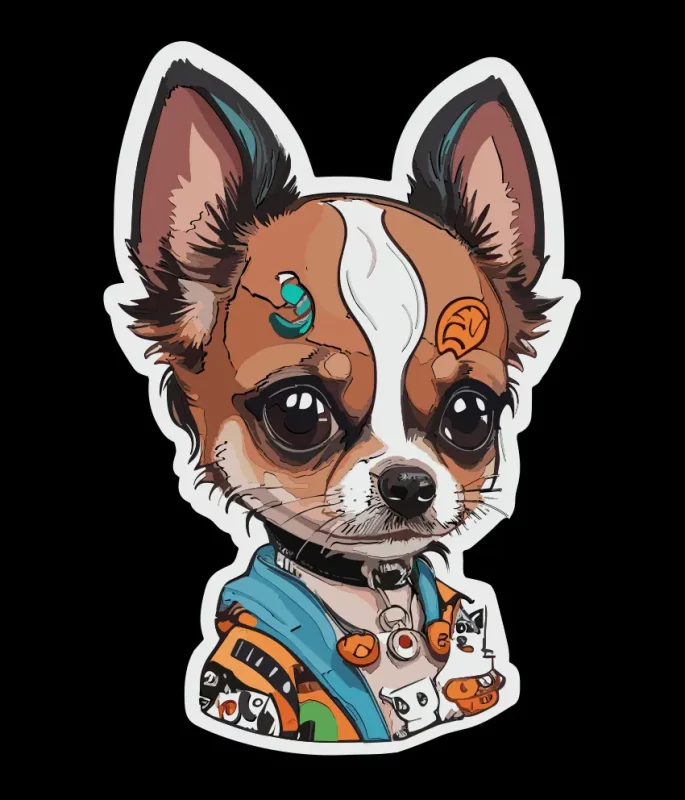 chihuahua słodziak grafika