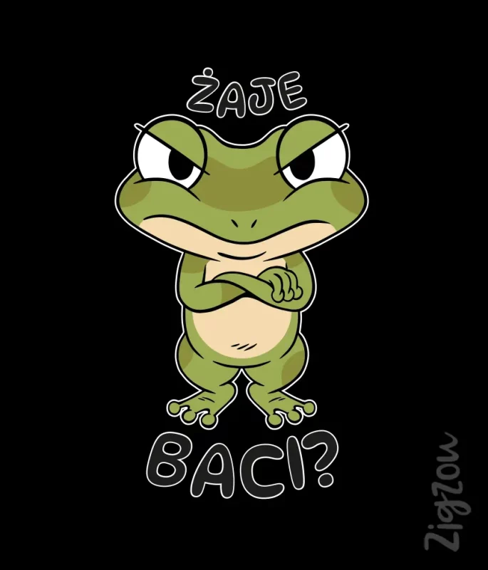 Nadruk na t-shirt - Zajebać Ci?