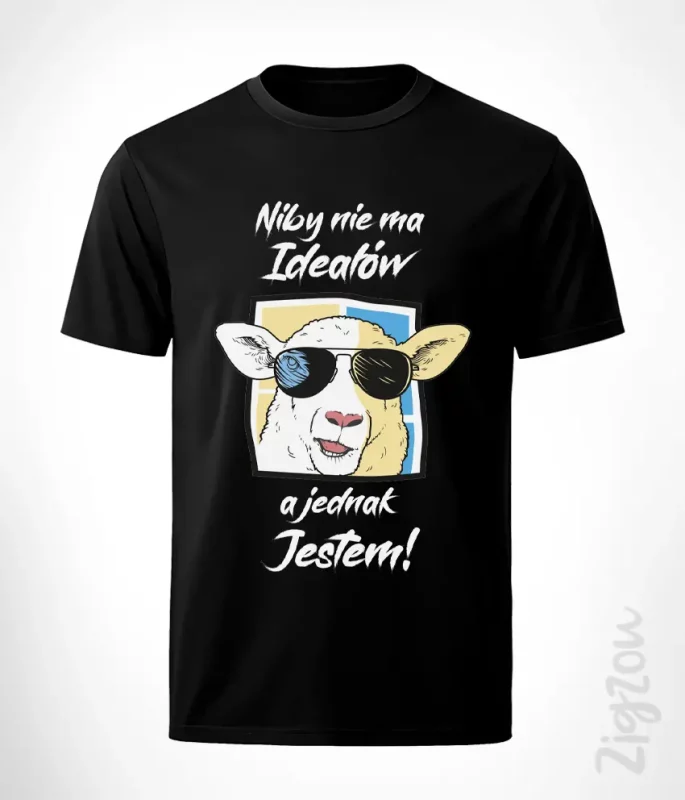 Koszulka męska - Niby nie ma ideałów a jednak jestem