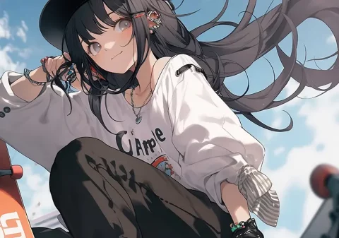 Koszulki z nadrukiem anime manga w japońskim stylu