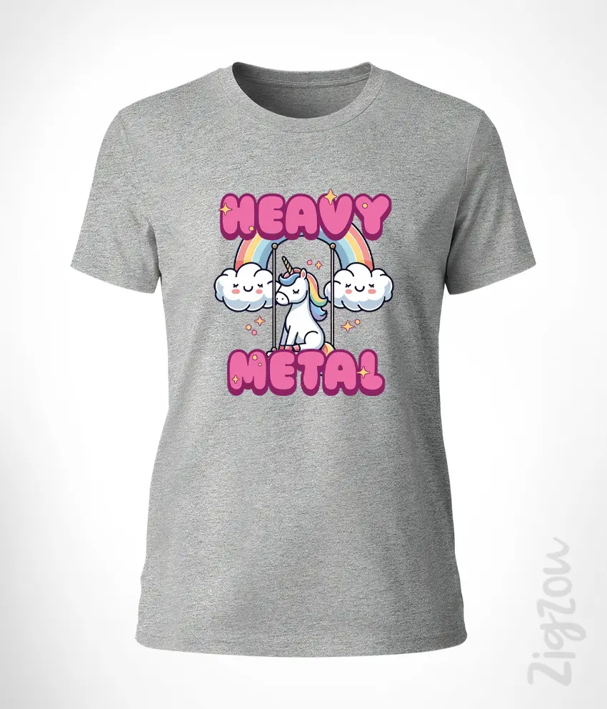 FUN-046-W melange Heavy metal - koszulka damska z dowolnym nadrukiem online