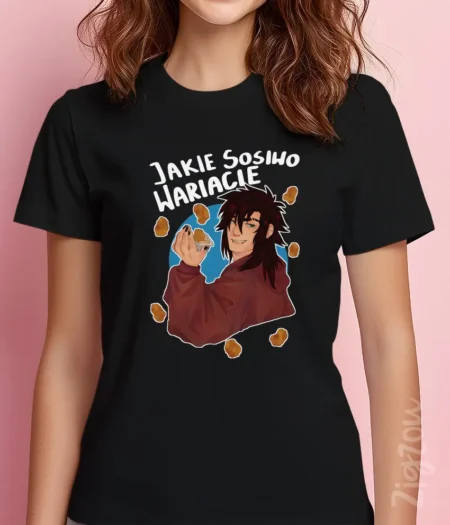 Jakie sosiwo wariacie - koszulka damska z dowolnym nadrukiem online