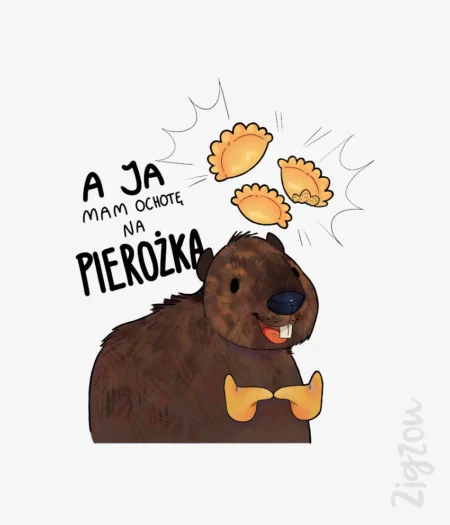 A ja mam ochotę na pierożka - grafika