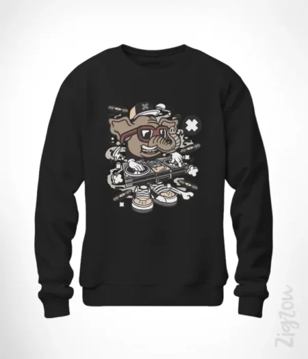 DJ Elephant - Bluza z dowolnym nadrukiem online