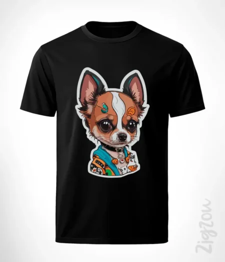 Chihuahua słodziak - koszulka męska z dowolnym nadrukiem online