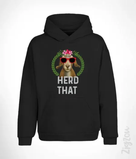 Herd That - Bluza z kapturem z dowolnym nadrukiem online