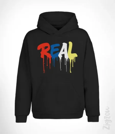 Real Spray - Bluza z kapturem z dowolnym nadrukiem online