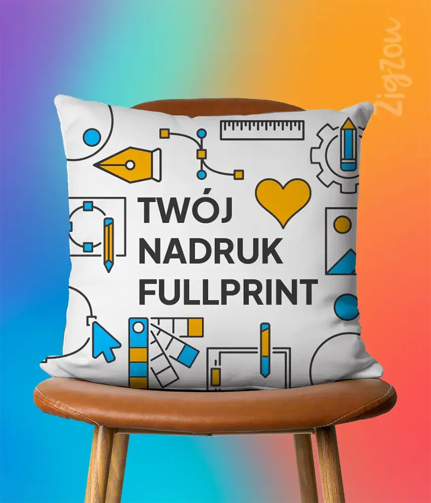 twoj nadruk tutaj poduszka z nadrukiem fullprint twoj nadruk tutaj poduszka z dowolnym nadrukiem fullprint