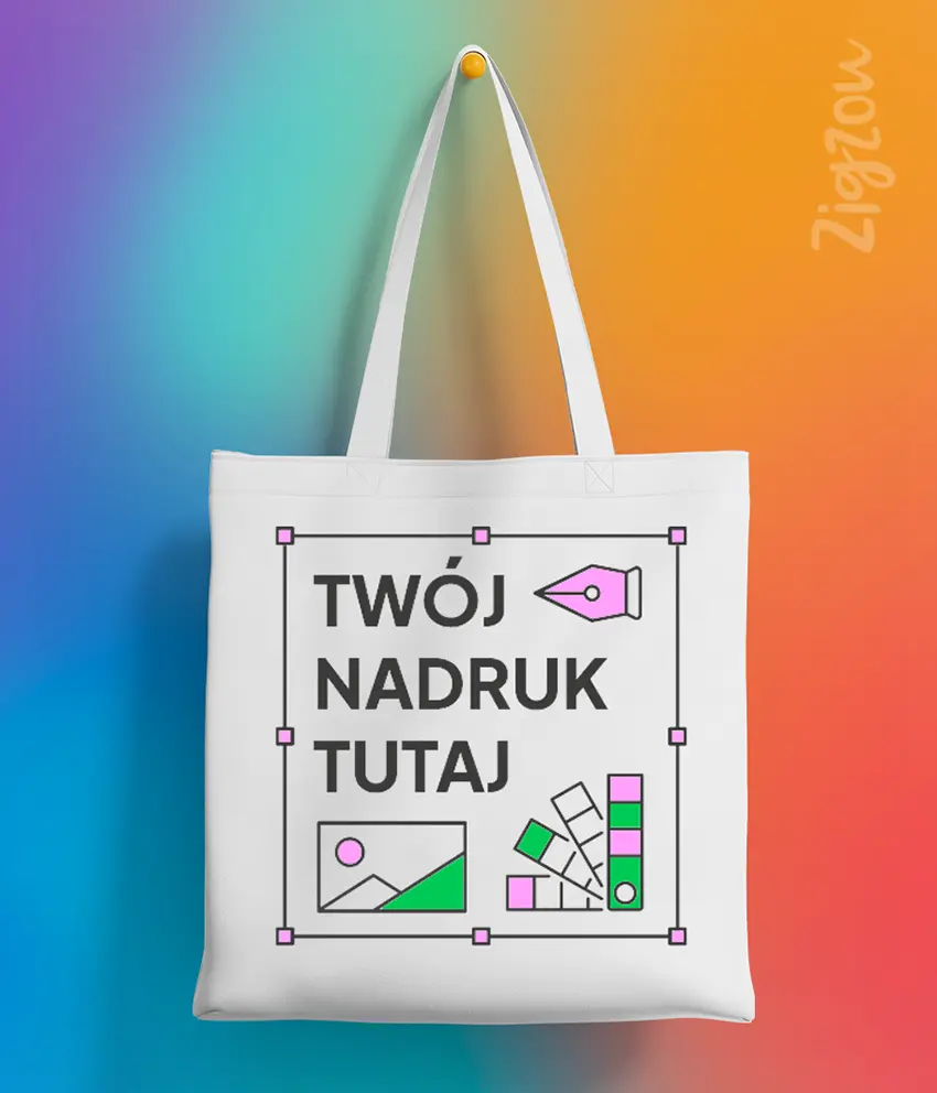 twoj nadruk tutaj torba bawełniana torba bawełniana w dowolnym nadrukiem