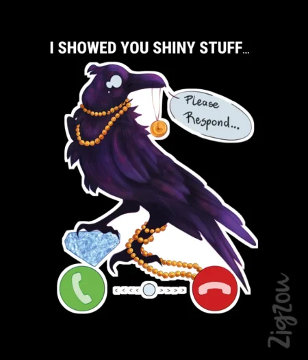 I showed you shiny stuff - grafika
