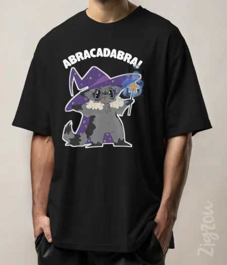 Abracadabra! - koszulka oversize z dowolnym nadrukiem online
