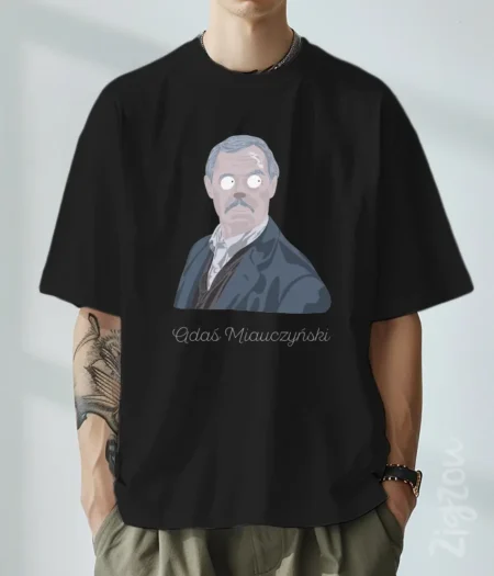 Adaś Miauczyński - koszulka oversize z dowolnym nadrukiem online