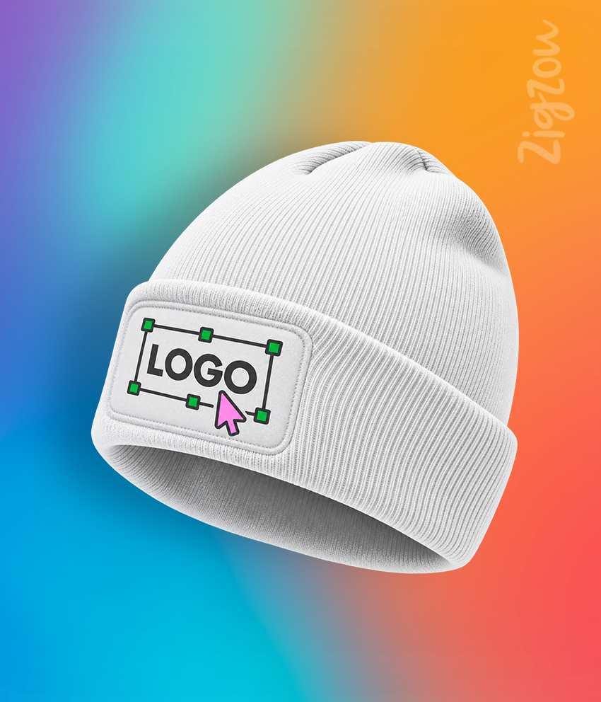 Twój nadruk tutaj czapka beanie z logo Twój nadruk tutaj czapka zimowa z własnym logo